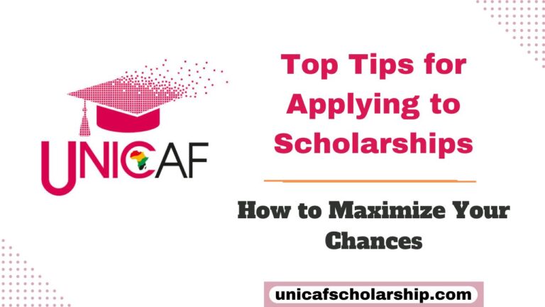 Top Tips for Applying to Scholarships