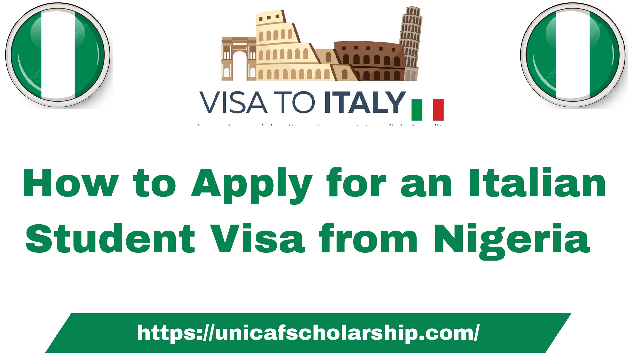 How to Apply for an Italian Student Visa from Nigeria 2025