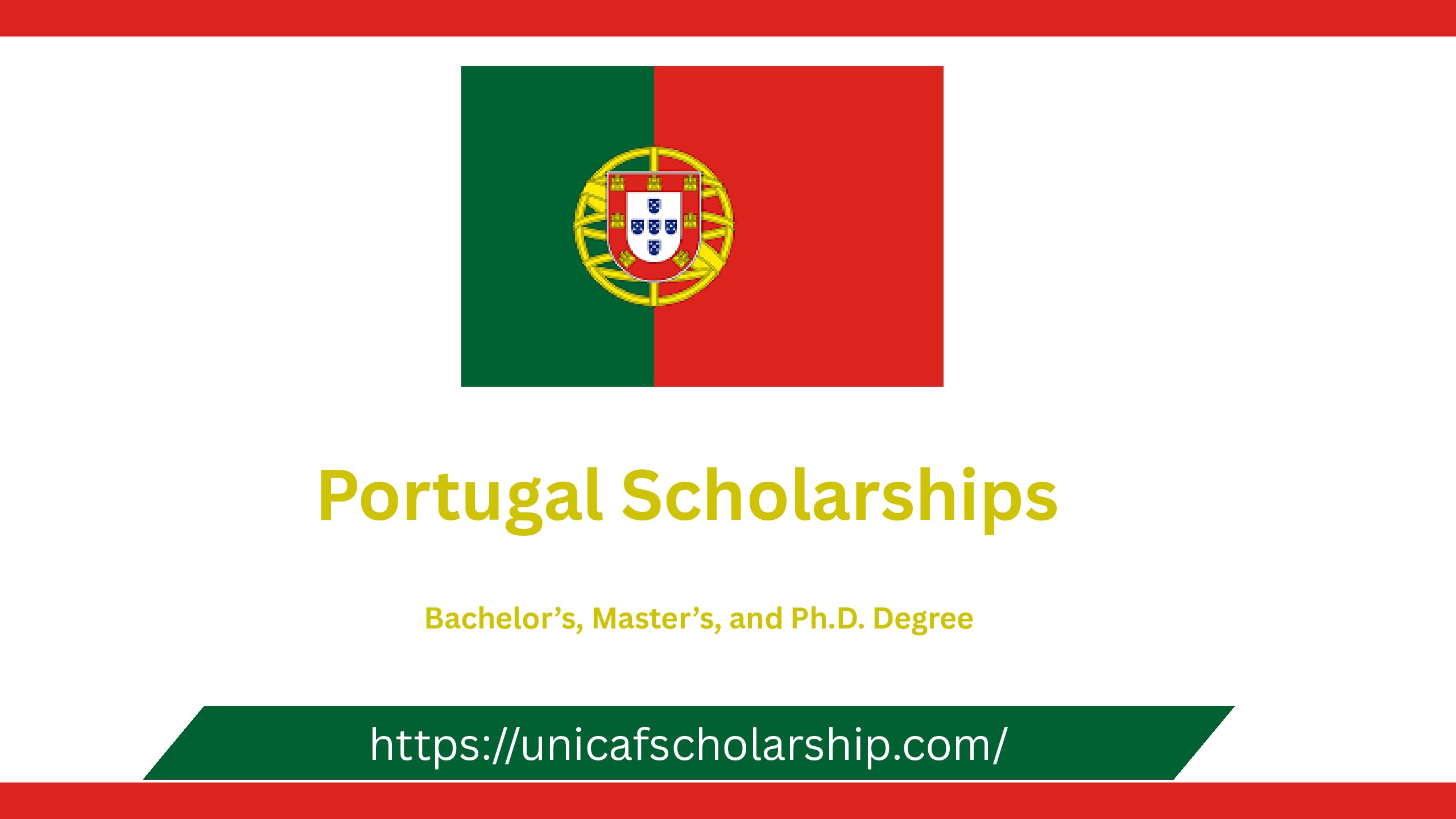Portugal Scholarships 2027 | Without IELTS